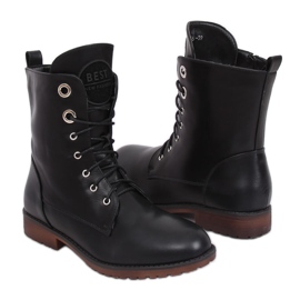 Botki workery czarne W361 Black