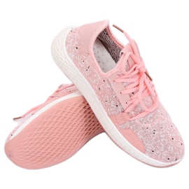 Buty sportowe różowe AK28P Pink