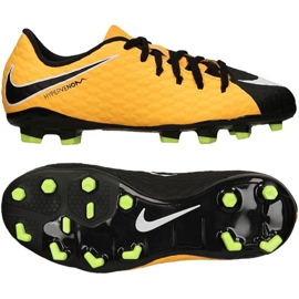 Buty Nike Hypervenom Phelon Iii Fg Jr 852595 801 żółte