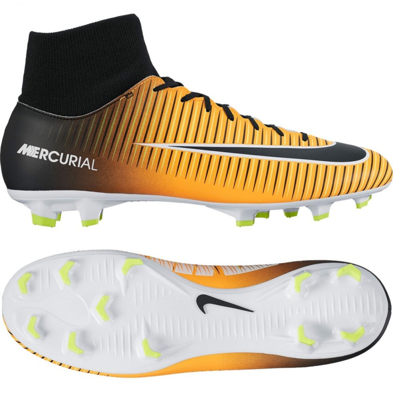 Buty Nike Mercurial Victory Vi Df Fg M 903609 801 żółte pomarańczowe