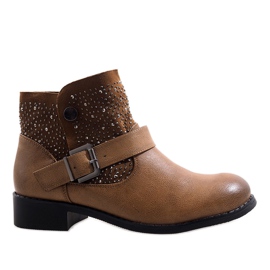 Camel botki BY95 brązowe
