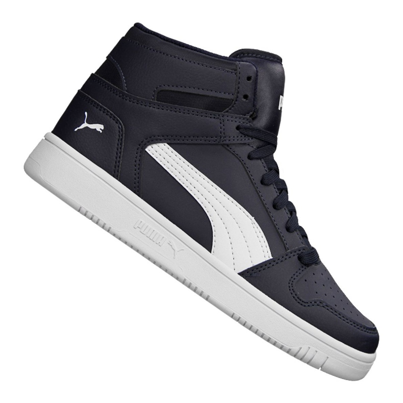 Buty Puma Rebound LayUp Sneakers Jr 370486-04 czarne