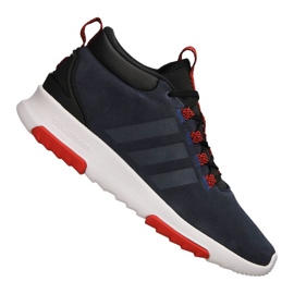 Buty adidas Cloudfoam Racer Mid Winter M BC0128 niebieskie