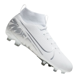 Buty piłkarskie Nike Superfly 7 Academy Mg Jr AT8120-100 białe białe