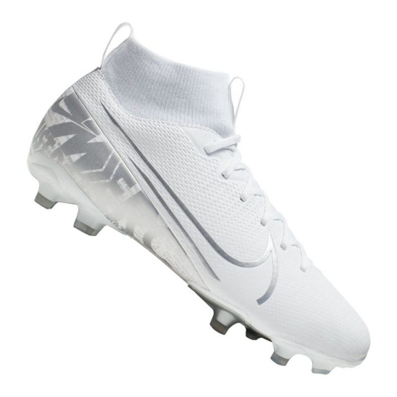 Buty piłkarskie Nike Superfly 7 Academy Mg Jr AT8120-100 białe białe