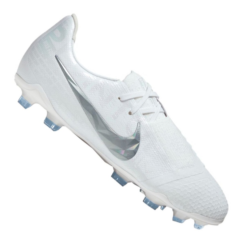Buty piłkarskie Nike Phantom Vnm Elite Fg Jr AO0401-100 białe białe