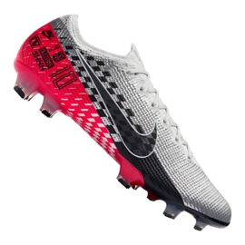 Buty piłkarskie Nike Vapor 13 Elite Njr Fg M AT7898-006 białe wielokolorowe