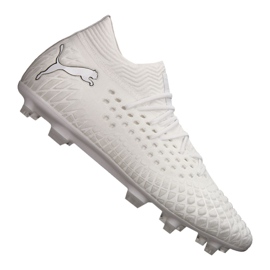 Buty piłkarskie Puma Future 4.1 Custom Fg / Ag M 106106 01 białe białe
