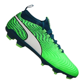 Buty piłkarskie Puma One 18.3 Syn Fg M 104870 03 zielone zielone