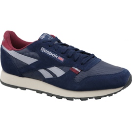 Buty Reebok Classic Leather M CN7178 granatowe