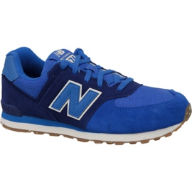 Buty New Balance W KL574ESG granatowe
