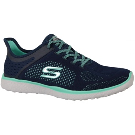 Buty Skechers Microburst W 23327-NVGR szare wielokolorowe