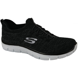 Buty Skechers Empire W 12418-BKW czarne