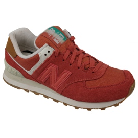 Buty New Balance W WL574SEA pomarańczowe