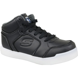 Buty Skechers Energy Lights Jr 90622L-BLK czarne