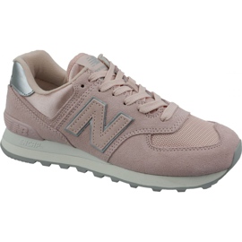 Obuwie New Balance W WL574OPS różowe