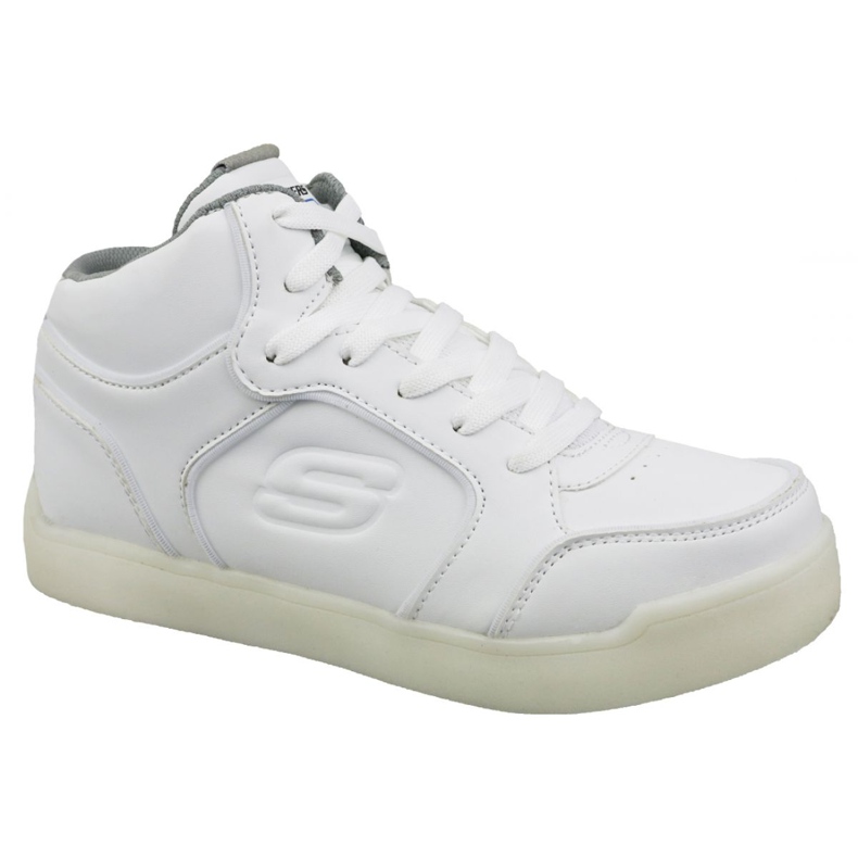 Buty Skechers Energy Lights Jr 90622L-WHT białe