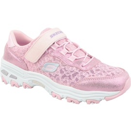 Buty Skechers D'Lites Jr 664086L-LTPK różowe