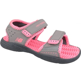 Sandały New Balance Jr K2004PKG szare