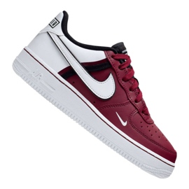 Buty Nike Air Force 1 LV8 2 Jr CI1756-600 białe czerwone