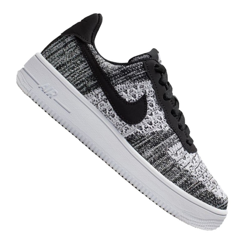 Buty Nike Air Force 1 Flyknit 2.0 Gs Jr BV0063-001 czarne wielokolorowe