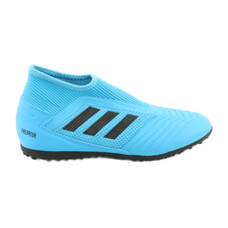 Buty piłkarskie adidas Predator 19.3 Ll Tf Jr EF9041 niebieskie