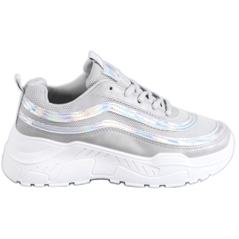 SHELOVET Jasnoszare Buty Sportowe