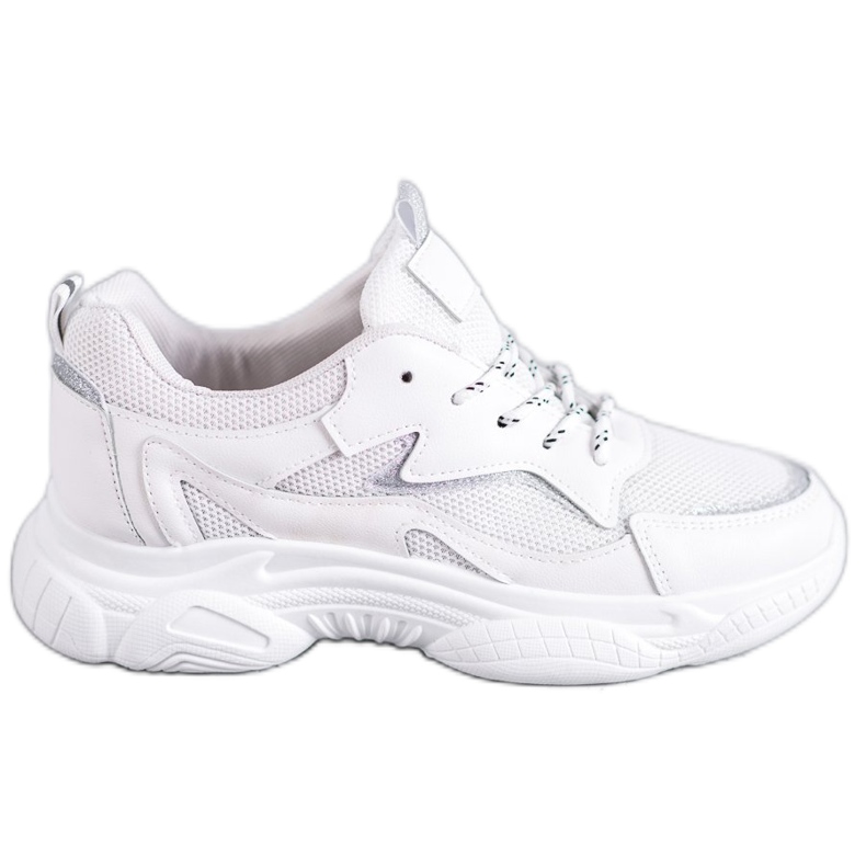 SHELOVET Klasyczne Buty Sportowe białe