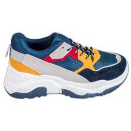 SHELOVET Wielokolorowe Sneakersy