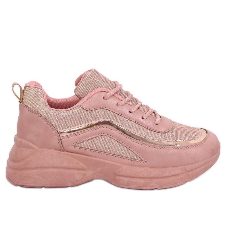 Buty sportowe różowe BY-082 Pink