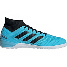 Buty halowe adidas Predator 19.3 In M F35615 niebieskie niebieskie