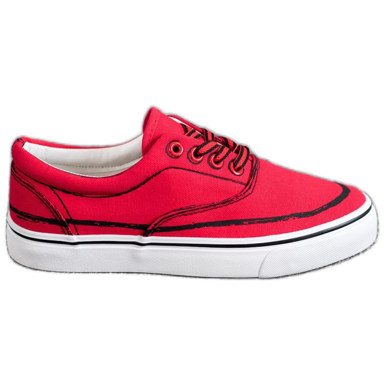 Bestelle Modne Trampki czerwone