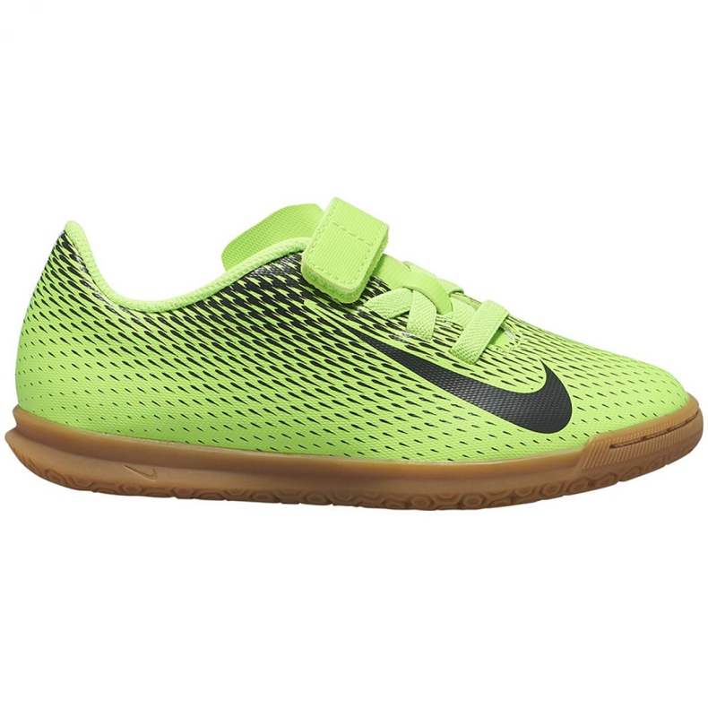 Buty halowe Nike Bravata X Ii Ic Jr 844439-303 zielone zielone