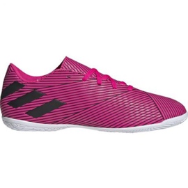 Buty halowe adidas Nemeziz 19.4 In M F34527 różowe różowe