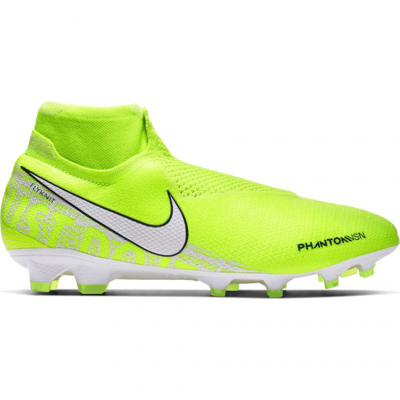 Buty piłkarskie Nike Phantom Vsn Elite Df Fg M AO3262-717 żółte żółte