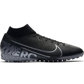 Buty piłkarskie Nike Mercurial Superfly 7 Academy Tf M AT7978-001 czarne czarne
