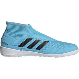Buty halowe adidas Predator 19.3 Ll In M EF0423 niebieskie niebieskie