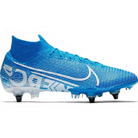 Buty piłkarskie Nike Mercurial Superfly 7 Elite SG-Pro Ac M AT7894-414 niebieskie niebieskie