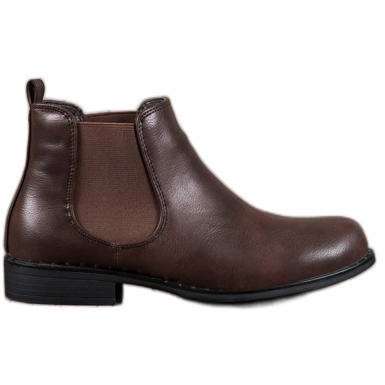 Small Swan Klasyczne Sztyblety brązowe