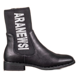 Wysokie Botki VINCEZA czarne