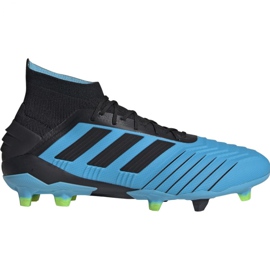 Nike Buty piłkarskie adidas Predator 19.1 Fg M F35606 niebieskie niebieskie