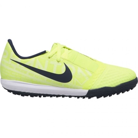 Buty piłkarskie Nike Phantom Venom Academy Tf Jr AO0377-717 żółte żółcie