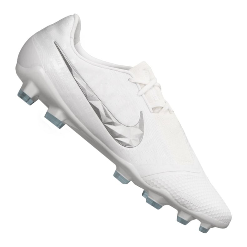 Buty do piłki nożnej Nike Phantom Vsn Elite Fg M AO7540-100 białe białe