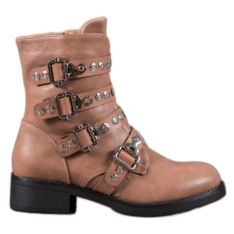 Bestelle Pudrowe Workery różowe