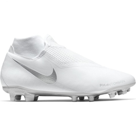Buty piłkarskie Nike Phantom Vsn Academy Df FG/MG M AO3258-100 białe białe
