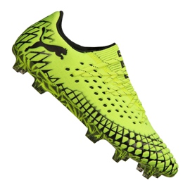 Buty do piłki nożnej Puma Future 4.1 Netfit Low Fg / Ag M 105730-02 żółte żółte