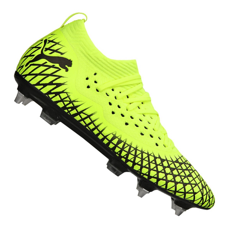 Buty do piłki noznej Puma Future 4.2 Netfit Mx Sg M 105679-02 żółte żółte