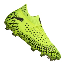 Buty do piłki nożnej Puma Future 4.1 Netfit Fg / Ag M 105579-03 żółte żółte