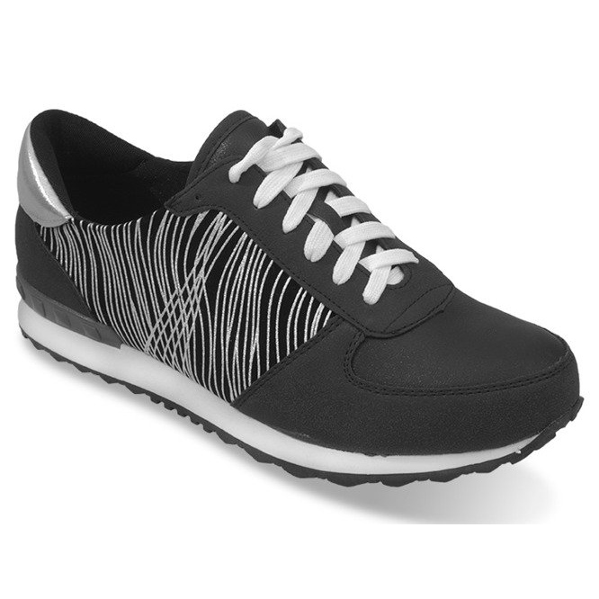 Sneakers Sportowe Trampki Y617 Czarny czarne szare