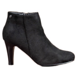Filippo Seksowne Czarne Botki